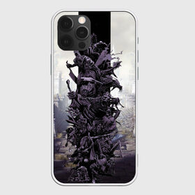 Чехол для iPhone 12 Pro Max с принтом Dark Souls Boss Collaboration в Санкт-Петербурге, Силикон |  | Тематика изображения на принте: boss | dark souls | demons | skull | демоны | кости | темные души | черепа