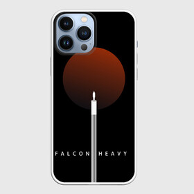 Чехол для iPhone 13 Pro Max с принтом Falcon Heavy в Санкт-Петербурге,  |  | falcon heavy | ilon mask | spacex | tesla | tesla roadster | илон маск | спейс икс | спейс экс | тесла | тесла родстер