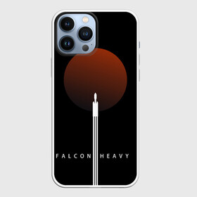 Чехол для iPhone 13 Pro Max с принтом Falcon Heavy в Санкт-Петербурге,  |  | Тематика изображения на принте: falcon heavy | ilon mask | spacex | tesla | tesla roadster | илон маск | спейс икс | спейс экс | тесла | тесла родстер