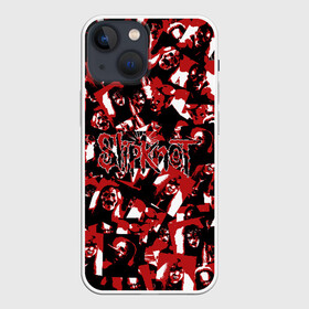 Чехол для iPhone 13 mini с принтом SlipKnot камуфляж в Санкт-Петербурге,  |  | белый | гранж | красный | лица | маска | маски | метал | милитари | ню метал | паттрен | слипкнот | слипнот | участники | черный