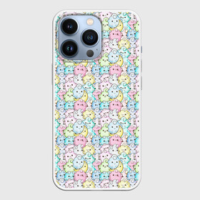 Чехол для iPhone 13 Pro с принтом Kawaii night в Санкт-Петербурге,  |  | anime | cute | kawaii | manga | moon | night | nya | star | sticker | stickerbombing | sweet | аниме | звезда | кавай | луна | милый | ночь | стикер | стикербомбинг