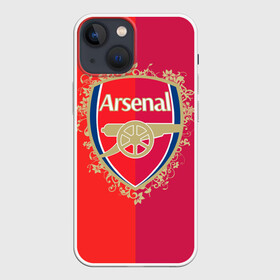 Чехол для iPhone 13 mini с принтом FC Arsenal в Санкт-Петербурге,  |  | arsenal | arsenal football club | gunners | английский | англия | арсенал | высший | дивизион | канониры | клуб | лига чем | лидер | лондон | лучший | премьер лига | профессиональный | рекордсмен | самый | стадион