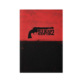 Обложка для паспорта матовая кожа с принтом Red Dead Redemption 2 Пистолет в Санкт-Петербурге, натуральная матовая кожа | размер 19,3 х 13,7 см; прозрачные пластиковые крепления | Тематика изображения на принте: dead | die | flag | game | games | gta | gun | rdr | rdr2 | red | redemption | rockstar | sun | western | вестерн | выкуп | гта | дикий | запад | игра | игры | красный | мертвый | оружие | пистолет | рдр | рдр2 | рокстар | ружье