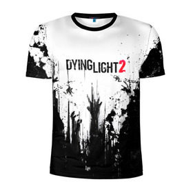 Мужская футболка 3D спортивная с принтом Dying Light 2 в Санкт-Петербурге, 100% полиэстер с улучшенными характеристиками | приталенный силуэт, круглая горловина, широкие плечи, сужается к линии бедра | action | axe | dying | horror | light | open | rpg | survival | techland | world | zombie | zombies | выживание | даин | дайинг | зомби | игра | игры | лайт | мир | открытый | про | топор | топорик | ужасы | хоррор | экшн