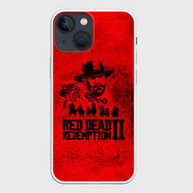 Чехол для iPhone 13 mini с принтом Redemption is Dead в Санкт-Петербурге,  |  | dead | gamer | john | marston | rdr | red | redemption | rockstar | shooter | western | вестерн | джон | марстон | шутер