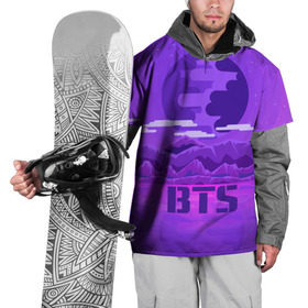 Накидка на куртку 3D с принтом BTS BAND в Санкт-Петербурге, 100% полиэстер |  | Тематика изображения на принте: bangtan boys | music | богдан бойс | бтс | корея | музыка | парни | поп музыка