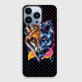 Чехол для iPhone 13 Pro с принтом Super Space Fox в Санкт-Петербурге,  |  | cute | fox | foxes | ginger | space | super | tail | забавная | космическая | космос | лис | лиса | лисица | лисицы | лисичка | лисички | лисы | милая | просто | ретро | рыжая | рыжие | смешная | супер | фыр | хвост | хвостик