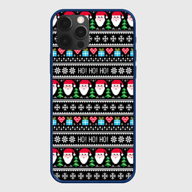 Чехол для iPhone 12 Pro Max с принтом Свитер с Сантой в Санкт-Петербурге, Силикон |  | christmas | claus | gift | new | present | santa | snow | snowflakes | three | xmas | year | год | дедмороз | ёлка | ель | новый | подарок | рождество | санта | снег | снежинки | сюрприз