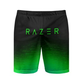 Мужские шорты 3D спортивные с принтом RAZER в Санкт-Петербурге,  |  | 101 | brand | company | gamer | green | logo | mamba | naga | player | razer | rzr | snake | бренд | железо | зеленый | змея | компания | лого | рейзер | софт