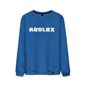 Мужской свитшот хлопок с принтом Roblox Logo в Санкт-Петербурге, 100% хлопок |  | logo | roblox | лого | логотип | надпись | роблокс