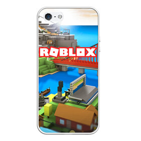 Чехол для iPhone 5/5S матовый с принтом ROBLOX в Санкт-Петербурге, Силикон | Область печати: задняя сторона чехла, без боковых панелей | block | lego | logo | minecraft | online | oof | quest | roblocks | roblockx | roblox | studio | блок | блоки | голова | игра | игры | квест | лего | лицо | лого | логотип | майнкрафт | онлайн | роблокс | символ | студия