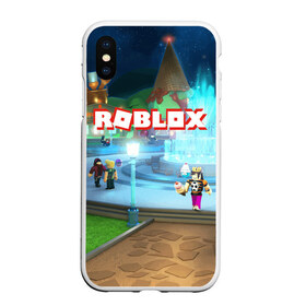 Чехол для iPhone XS Max матовый с принтом ROBLOX в Санкт-Петербурге, Силикон | Область печати: задняя сторона чехла, без боковых панелей | block | lego | logo | minecraft | online | oof | quest | roblocks | roblockx | roblox | studio | блок | блоки | голова | игра | игры | квест | лего | лицо | лого | логотип | майнкрафт | онлайн | роблокс | символ | студия