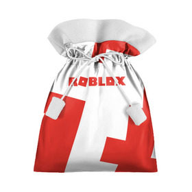 Подарочный 3D мешок с принтом ROBLOX Red в Санкт-Петербурге, 100% полиэстер | Размер: 29*39 см | Тематика изображения на принте: block | lego | logo | minecraft | online | oof | quest | roblocks | roblockx | roblox | studio | блок | блоки | голова | игра | игры | квест | лего | лицо | лого | логотип | майнкрафт | онлайн | роблокс | символ | студия