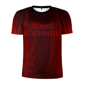 Мужская футболка 3D спортивная с принтом Black Sabbath в Санкт-Петербурге, 100% полиэстер с улучшенными характеристиками | приталенный силуэт, круглая горловина, широкие плечи, сужается к линии бедра | Тематика изображения на принте: бирмингем | британская | группа | иэн гиллан | оззи осборн | рок | ронни джеймс дио | тони айомми | хард