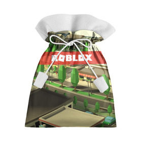 Подарочный 3D мешок с принтом ROBLOX City в Санкт-Петербурге, 100% полиэстер | Размер: 29*39 см | lego | logo | meme | memes | minecraft | oof | quest | roblocks | roblockx | roblox | studio | блок | блоки | голова | игра | игры | квест | лего | лицо | лого | логотип | майнкрафт | мем | мемы | онлайн | роблокс | студия