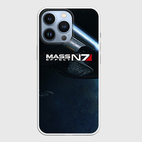 Чехол для iPhone 13 Pro с принтом MASS EFFECT N7 в Санкт-Петербурге,  |  | amdromeda initiative | andromeda | game | gun | hemet | n7 | rifle | ryder | soldier | space | star | weapon