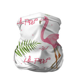 Бандана-труба 3D с принтом Lil Peep pink flamingo в Санкт-Петербурге, 100% полиэстер, ткань с особыми свойствами — Activecool | плотность 150‒180 г/м2; хорошо тянется, но сохраняет форму | benz truck | girls. pink | gustav hr | hip hop | lil | lil peep | peep | rap | лил | лилпип | листья | пальма | пальмы | пип | розовый | рэп | фламинго | хип хоп | эмо | эмо реп