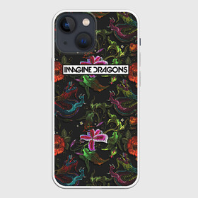 Чехол для iPhone 13 mini с принтом Imagine Dragons Ink в Санкт-Петербурге,  |  | Тематика изображения на принте: imagine dragons | imagine dragons origins | имэджн драгонз | рок