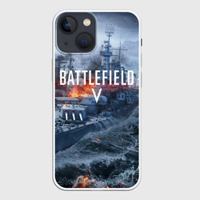 Чехол для iPhone 13 mini с принтом BATTLEFIELD 5 в Санкт-Петербурге,  |  | action | bttlefield | gamer | play | shooter | soldier | war | батлфилд | война | солдат | шутер
