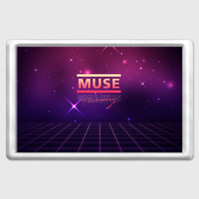 Магнит 45*70 с принтом Muse: Simulation Theory в Санкт-Петербурге, Пластик | Размер: 78*52 мм; Размер печати: 70*45 | alternative | music | retro | rock | simulation | theory | альбом | альтернатива | альтернативная | беллами | музыка | мьюз | мэтью | ретро | рок