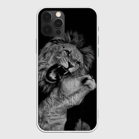 Чехол для iPhone 12 Pro Max с принтом Лев и львица в Санкт-Петербурге, Силикон |  | Тематика изображения на принте: животные | кот | кошка | лев | львица | оскал | природа | рык | рычит | хищник