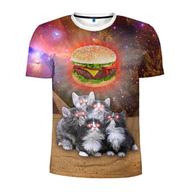Мужская футболка 3D спортивная с принтом Египетские Коты в Санкт-Петербурге, 100% полиэстер с улучшенными характеристиками | приталенный силуэт, круглая горловина, широкие плечи, сужается к линии бедра | Тематика изображения на принте: cat | cosmos | egypt | fast | fastfood | food | meme | party | space | вечеринка | египет | еда | иллюминаты | космос | кошак | кошка | масоны | мем | песок | пирамиды | пицца | пустыня | фастфуд