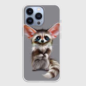 Чехол для iPhone 13 Pro с принтом Зверушка в Санкт-Петербурге,  |  | белка | бурундук | енот | лисенок | суслик | тушканчик | фенек