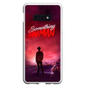 Чехол для Samsung S10E с принтом Something human в Санкт-Петербурге, Силикон | Область печати: задняя сторона чехла, без боковых панелей | matthew bellamy | muse | simulation theory | мьюз | мэт бэллами | мэтью беллами