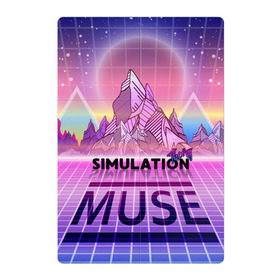 Магнитный плакат 2Х3 с принтом Simulation Theory. Muse в Санкт-Петербурге, Полимерный материал с магнитным слоем | 6 деталей размером 9*9 см | matthew bellamy | muse | simulation theory | мьюз | мэт бэллами | мэтью беллами