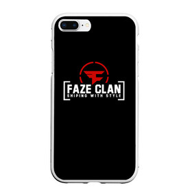 Чехол для iPhone 7Plus/8 Plus матовый с принтом FAZE CLAN в Санкт-Петербурге, Силикон | Область печати: задняя сторона чехла, без боковых панелей | action | astralis | awp | counter strike | cs go | cs go global offensive | cybersport | faze clan | game | gamer | hyper beast | shooter | skin | team liquid | киберспорт | оружие | скины