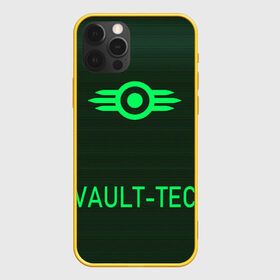 Чехол для iPhone 12 Pro с принтом VAULT-TEC в Санкт-Петербурге, силикон | область печати: задняя сторона чехла, без боковых панелей | 101 | 111 | 13 | 76 | atom cats | bethesda | brotherhood of steel | fallout | nuka cola | outcast | tunnel snakes | vault | war | братство стали | бункер | война | убежище | фолаут | фоллаут | ядеркола