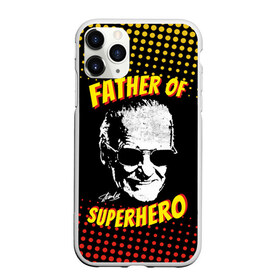 Чехол для iPhone 11 Pro матовый с принтом Stan Lee Father of Superhero в Санкт-Петербурге, Силикон |  | avengers | father | hero | hulk | iron | lee | man | stan | stan lee | stanlee | superhero | thor | анти | герой | железный | комиксы | лии | мстители | отец | стен | стенли | стэн ли | супер | супергероев | тор | халк | человек