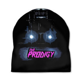 Шапка 3D с принтом The Prodigy в Санкт-Петербурге, 100% полиэстер | универсальный размер, печать по всей поверхности изделия | album | music | prodigy | брейк | группа | заставка | музыка | новый альбом | обложка альбома | продиджи