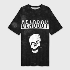 Платье-футболка 3D с принтом BONES DEADBOY   SESH в Санкт-Петербурге,  |  | bones | boy | dead | deadboy | elmo | hdmi | hip | hop | kennedy | metal | rap | rapper | scream | sesh | seshollowaterboyz | skull | team | кеннеди | кости | костя | метал | рэп | рэпер | сеш | скрим | сэш | хип | хоп | череп | элмо