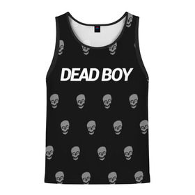 Мужская майка 3D с принтом Bones Deadboy в Санкт-Петербурге, 100% полиэстер | круглая горловина, приталенный силуэт, длина до линии бедра. Пройма и горловина окантованы тонкой бейкой | bones | boy | dead | deadboy | elmo | hdmi | hip | hop | kennedy | metal | rap | rapper | scream | sesh | seshollowaterboyz | skull | team | кеннеди | кости | костя | метал | рэп | рэпер | сеш | скрим | сэш | хип | хоп | череп | элмо