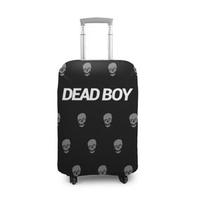 Чехол для чемодана 3D с принтом Bones Deadboy в Санкт-Петербурге, 86% полиэфир, 14% спандекс | двустороннее нанесение принта, прорези для ручек и колес | bones | boy | dead | deadboy | elmo | hdmi | hip | hop | kennedy | metal | rap | rapper | scream | sesh | seshollowaterboyz | skull | team | кеннеди | кости | костя | метал | рэп | рэпер | сеш | скрим | сэш | хип | хоп | череп | элмо