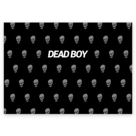 Поздравительная открытка с принтом Bones Deadboy в Санкт-Петербурге, 100% бумага | плотность бумаги 280 г/м2, матовая, на обратной стороне линовка и место для марки
 | Тематика изображения на принте: bones | boy | dead | deadboy | elmo | hdmi | hip | hop | kennedy | metal | rap | rapper | scream | sesh | seshollowaterboyz | skull | team | кеннеди | кости | костя | метал | рэп | рэпер | сеш | скрим | сэш | хип | хоп | череп | элмо