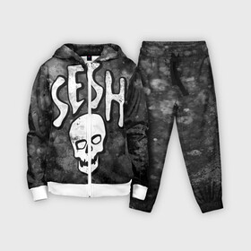 Детский костюм 3D с принтом SESH Team (Bones) в Санкт-Петербурге,  |  | bones | boy | dead | deadboy | elmo | hdmi | hip | hop | kennedy | metal | rap | rapper | scream | sesh | seshollowaterboyz | skull | team | кеннеди | кости | костя | метал | рэп | рэпер | сеш | скрим | сэш | хип | хоп | череп | элмо