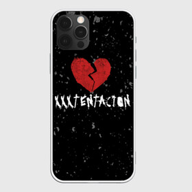 Чехол для iPhone 12 Pro с принтом XXXTentacion Red Broken Heart в Санкт-Петербурге, силикон | область печати: задняя сторона чехла, без боковых панелей | broken | dead | heart | king | legend | music | rap | rapper | red | revenge | rip | xtentation | xxtennation | xxx | xxxtentacion | красное | мертв | музыка | память | разбитое | репер | рип | рэп | сердце | тентасьон | умер