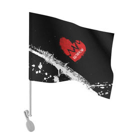 Флаг для автомобиля с принтом XXXTentacion Broken Heart в Санкт-Петербурге, 100% полиэстер | Размер: 30*21 см | broken | dead | heart | king | legend | music | rap | rapper | red | revenge | rip | xtentation | xxtennation | xxx | xxxtentacion | красное | мертв | музыка | память | разбитое | репер | рип | рэп | сердце | тентасьон | умер