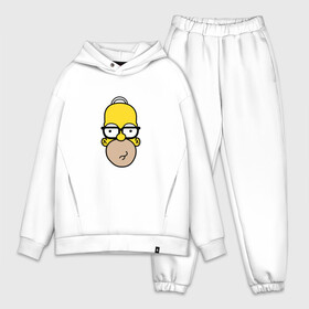 Мужской костюм хлопок OVERSIZE с принтом Гомер Симпсон в Санкт-Петербурге,  |  | homer simpson | simpsons | the simpsons | гомер | гомер симпсон | мульт | мультфильмы | приколы | прикольные | симпcоны | симпсон