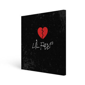 Холст квадратный с принтом Lil Peep Broken Heart в Санкт-Петербурге, 100% ПВХ |  | broken | dead | heart | lil | lil peep | lilpeep | music | peep | pump | rap | rapper | red | rip | густав | красное | лил | лил пип | лилпип | мертв | память | пип | разбитое | рип | рэп | рэпер | сердечко | сердце | умер | эмо