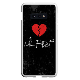 Чехол для Samsung S10E с принтом Lil Peep Broken Heart в Санкт-Петербурге, Силикон | Область печати: задняя сторона чехла, без боковых панелей | broken | dead | heart | lil | lil peep | lilpeep | music | peep | pump | rap | rapper | red | rip | густав | красное | лил | лил пип | лилпип | мертв | память | пип | разбитое | рип | рэп | рэпер | сердечко | сердце | умер | эмо
