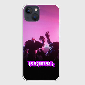 Чехол для iPhone 13 с принтом Team Fortress 2 в Санкт-Петербурге,  |  | characters | demoman | engineer | heavy | medic | pyro | s | sniper | soldier | spy | team fortress 2 | медик | персонажи | поджигатель | подрывник | пулеметчик | разведчик | снайпер | солдат | шпион