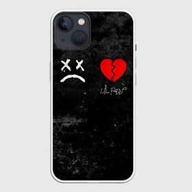 Чехол для iPhone 13 с принтом Lil Peep RIP в Санкт-Петербурге,  |  | broken | dead | heart | lil | lil peep | lilpeep | music | peep | pump | rap | rapper | red | rip | густав | красное | лил | лил пип | лилпип | мертв | память | пип | разбитое | рип | рэп | рэпер | сердечко | сердце | умер | эмо