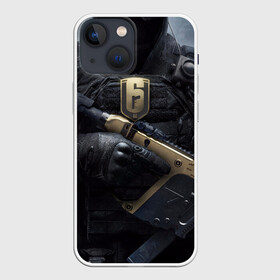 Чехол для iPhone 13 mini с принтом Rainbow Six: Siege в Санкт-Петербурге,  |  | pvp | воин | герой | дым | огонь | оружия | пламя | призрак | снайпер | сражения | тактический | туман | шутер