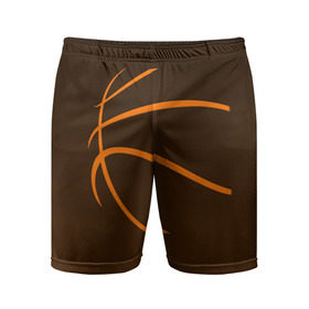Мужские шорты 3D спортивные с принтом Баскетболист в Санкт-Петербурге,  |  | баскетбол | баскетболист | мяч баскетбольный