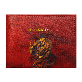 Обложка для студенческого билета с принтом BIG BABY TAPE - Dragonborn в Санкт-Петербурге, натуральная кожа | Размер: 11*8 см; Печать на всей внешней стороне | Тематика изображения на принте: baby | bbt | big | dragonborn | dragons | fire | gimme | lost | rap | raper | tape | the | trap | взял | дракон | драконы | огонь | русский | рэп | рэппер | твою