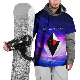 Накидка на куртку 3D с принтом NO MANS SKY 2019 в Санкт-Петербурге, 100% полиэстер |  | game | hill | hills | mounatin | mounatins | nms | no mans sky | planet | rock | rocks | sky | snow | space | winter | игры | планеты