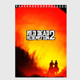 Скетчбук с принтом red dead redemption 2 в Санкт-Петербурге, 100% бумага
 | 48 листов, плотность листов — 100 г/м2, плотность картонной обложки — 250 г/м2. Листы скреплены сверху удобной пружинной спиралью | game | red dead | red dead redemption 2 | redemption 2 | rockstar games | бандиты | дикий запад | игры | ковбои | оружие